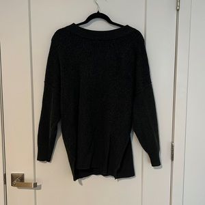 Dark gray aerie sweater